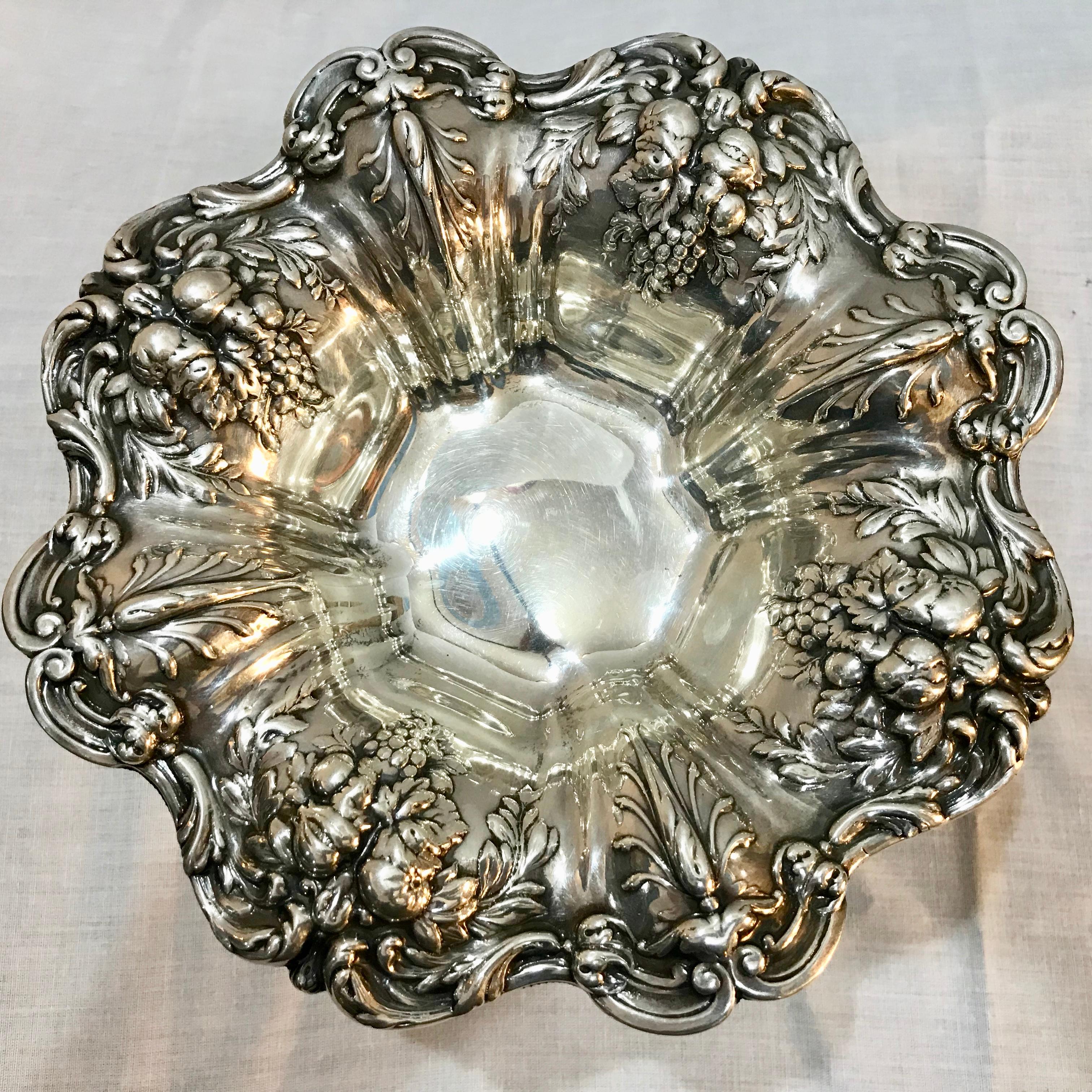 Francis I Pattern Sterling Silver Compote 2