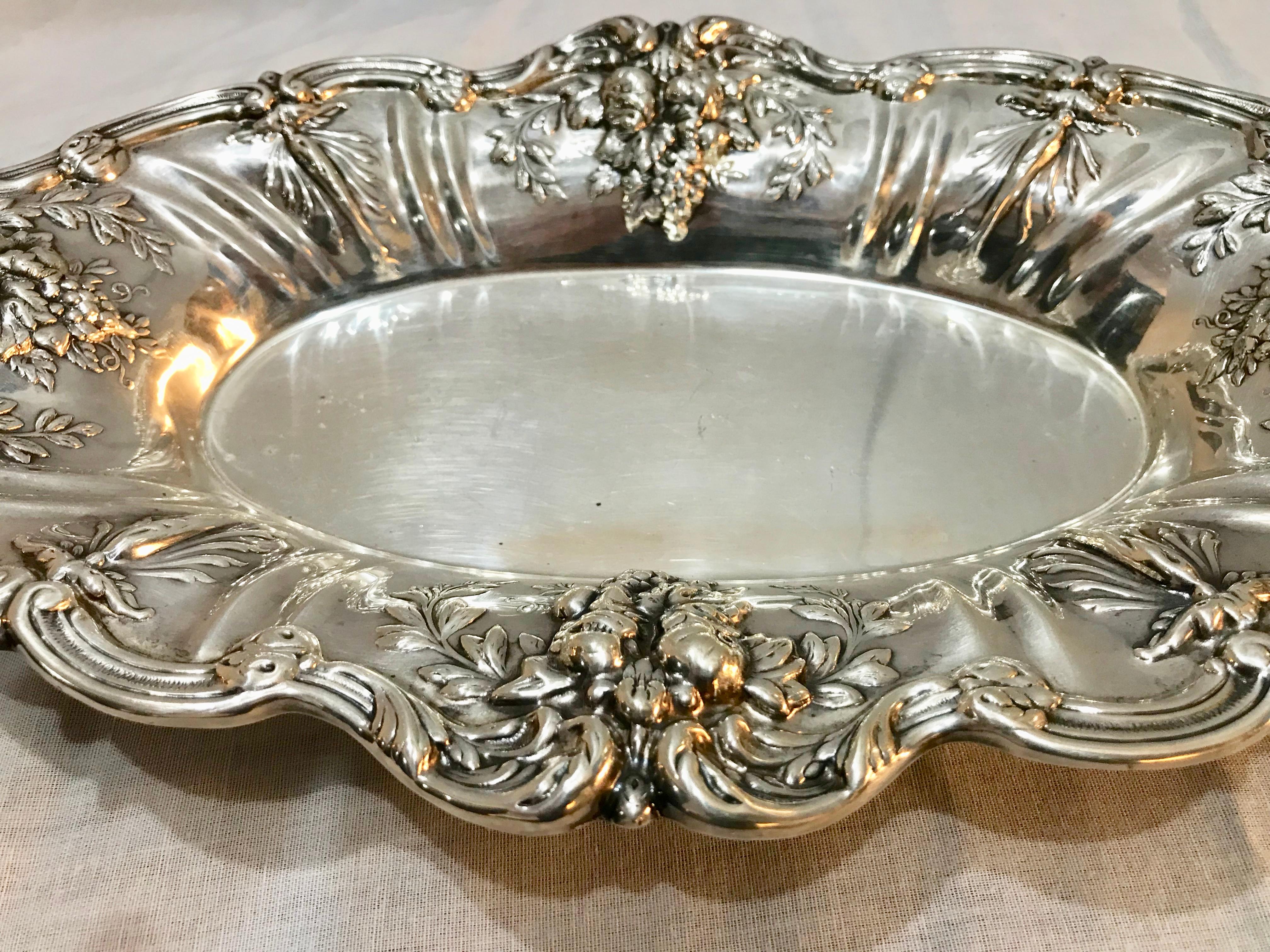 Francis I Pattern Sterling Silver Bread Tray 4