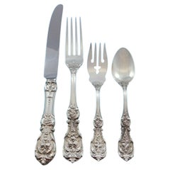 Francis I Reed & Barton Old Sterling Silver Flatware Set Service 48 Pcs Dinner
