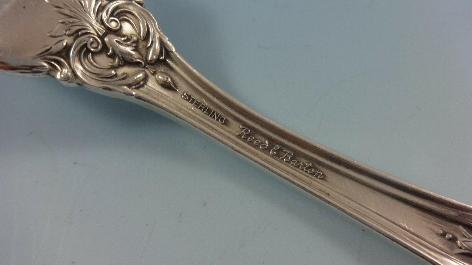 Argent sterling Ensemble de couverts en argent sterling Francis I Reed & Barton 8 Set de 54 pièces Nouveau Script Mks en vente