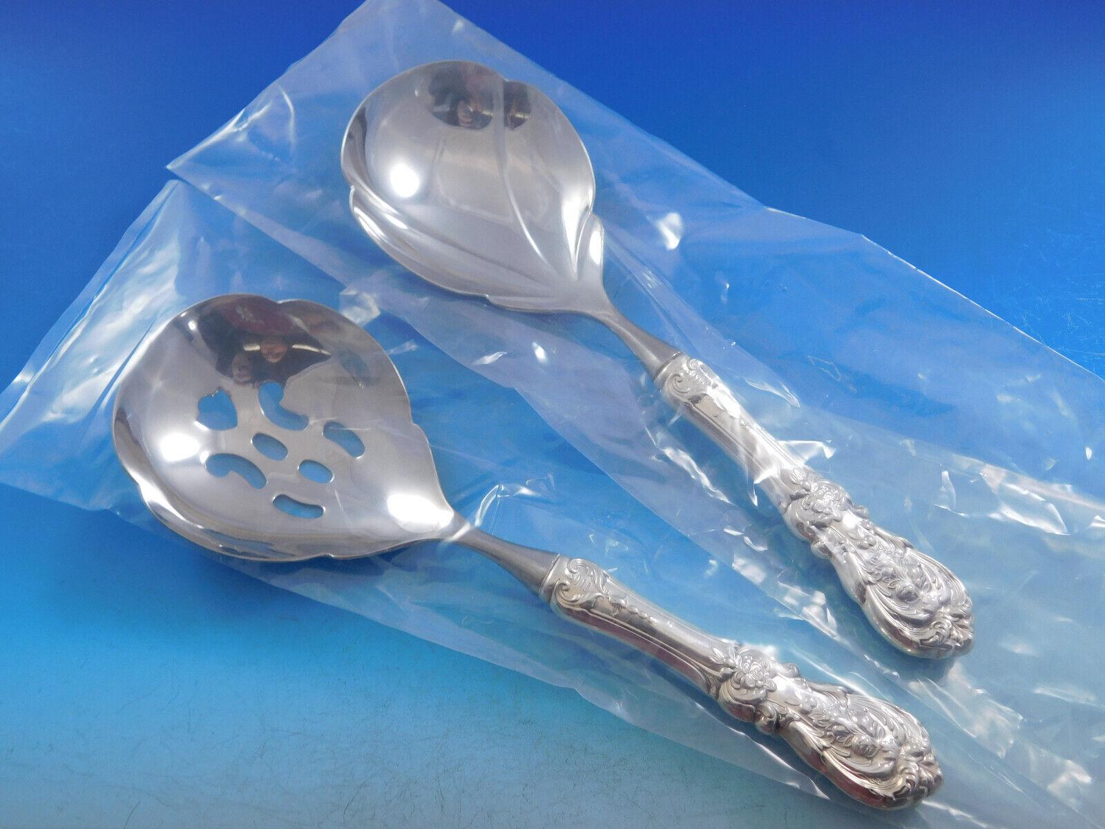 Francis I Reed & Barton Sterling Silver Flatware Service 12 Set 78 pc Unused New 3