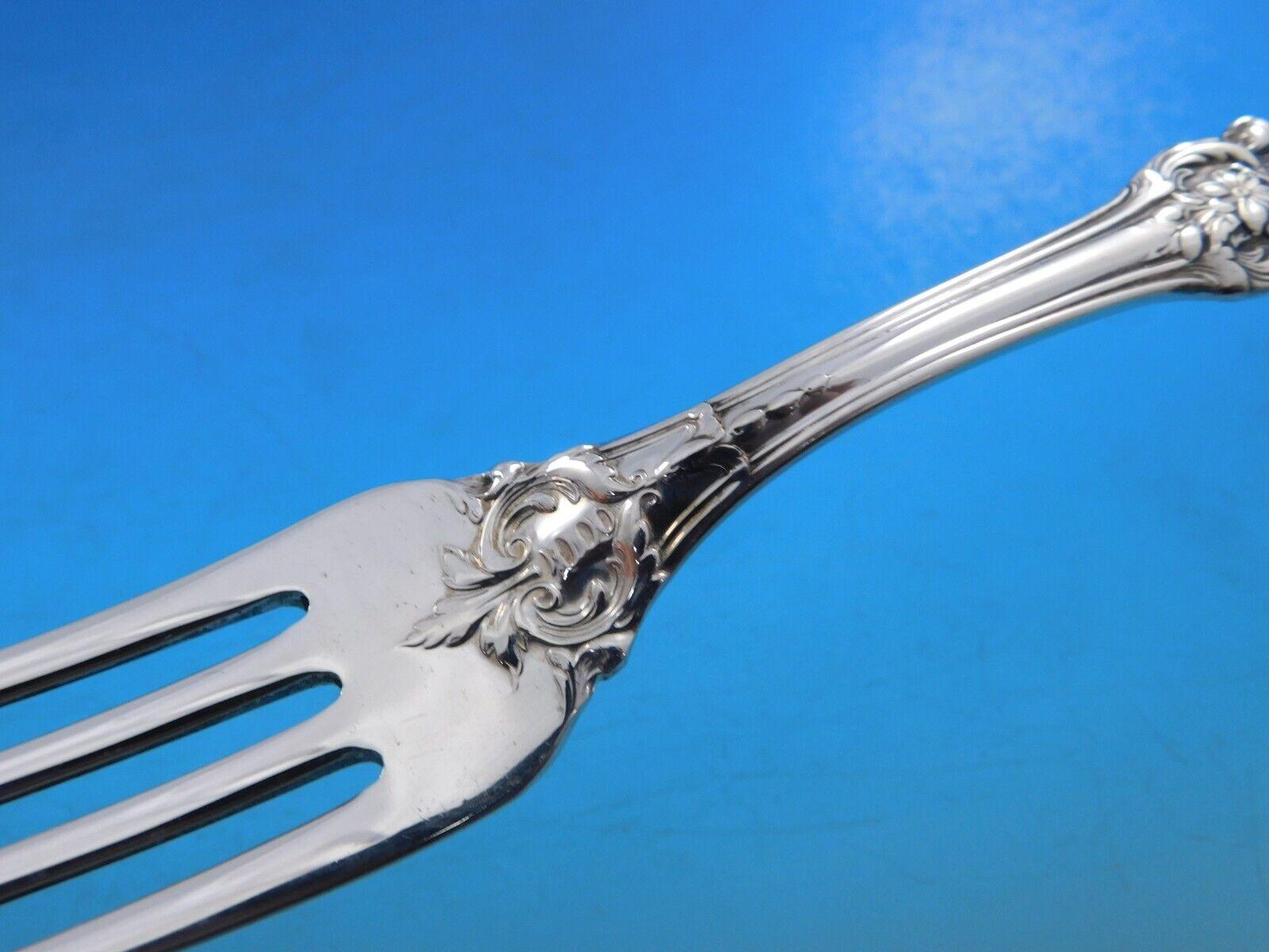 Early 20th Century Francis I Reed & Barton Sterling Silver Flatware Set 12 Service 64 pcs Dinner