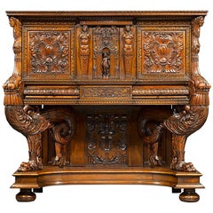 Antique Francis I Renaissance Sideboard