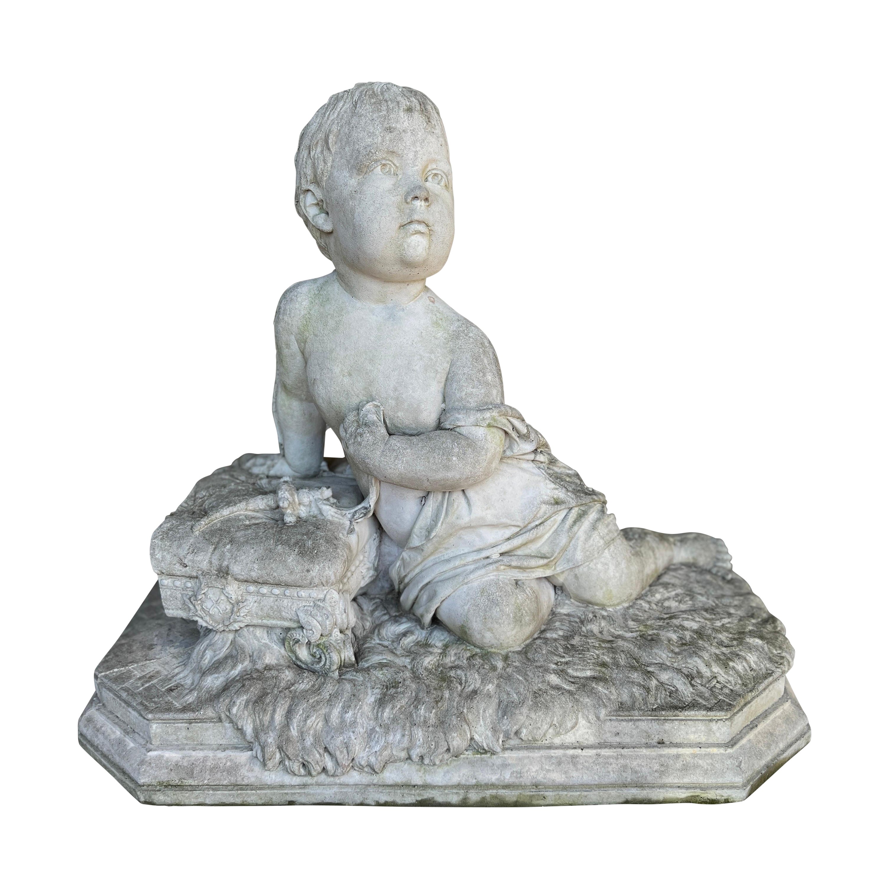 Francis J. Williamson, Statuette von Prinzessin Alice von Albany aus Steinguss, um 1884 im Angebot