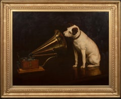 His Masters Voice, 19th Century  attributed to Francis James Barraud (1856-1924)
