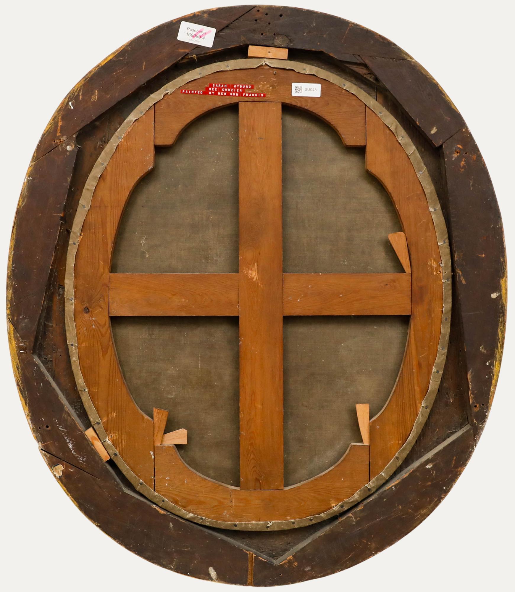 Francis John Wyburd (1826-1909) - Öl, Porträt der Mutter des Künstlers im Angebot 2