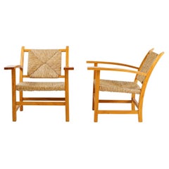 Francis Jourdain Attributed Pair of Lounge Chairs