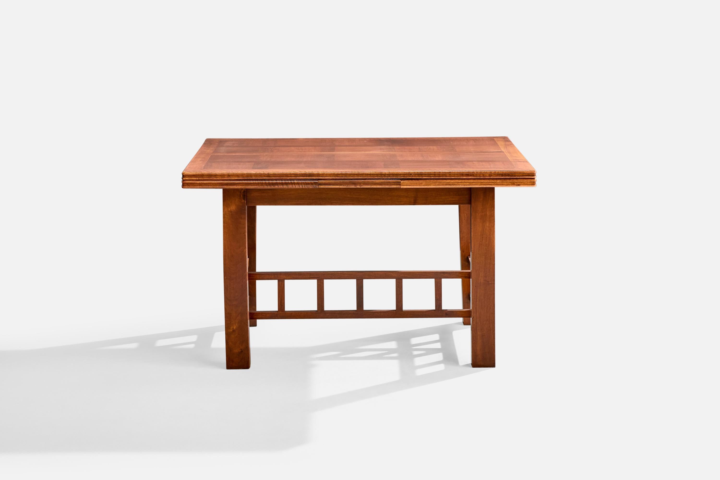 Early 20th Century Francis Jourdain Attribution, Dining Table, Mahogany, France, 1915 For Sale