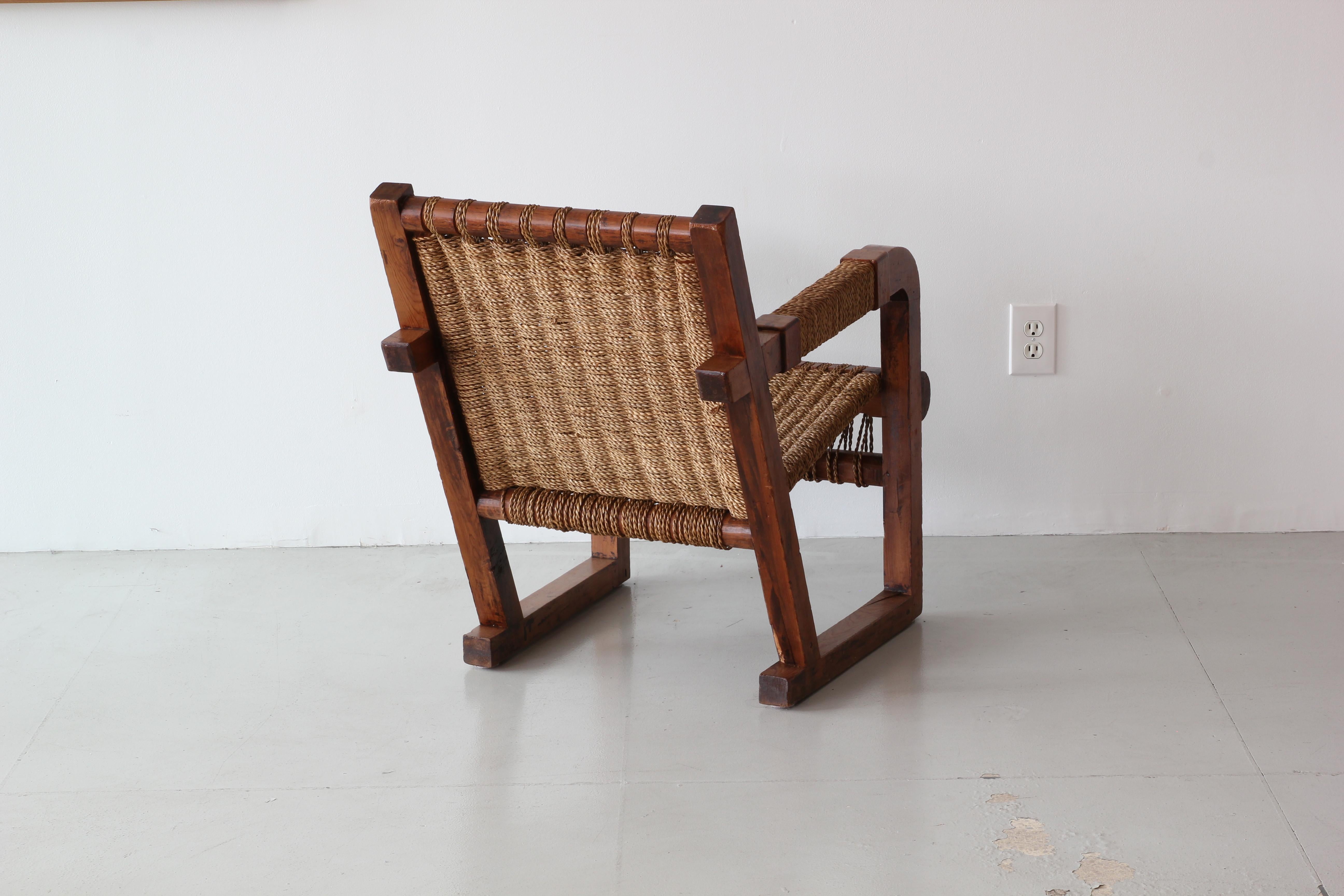Oak Francis Jourdain Chair