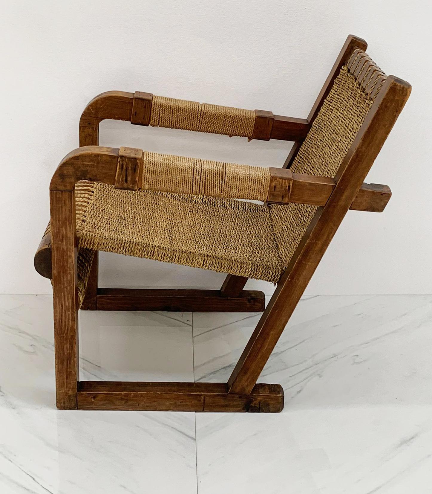 Francis Jourdain Lounge Chair, France, 1930's 4