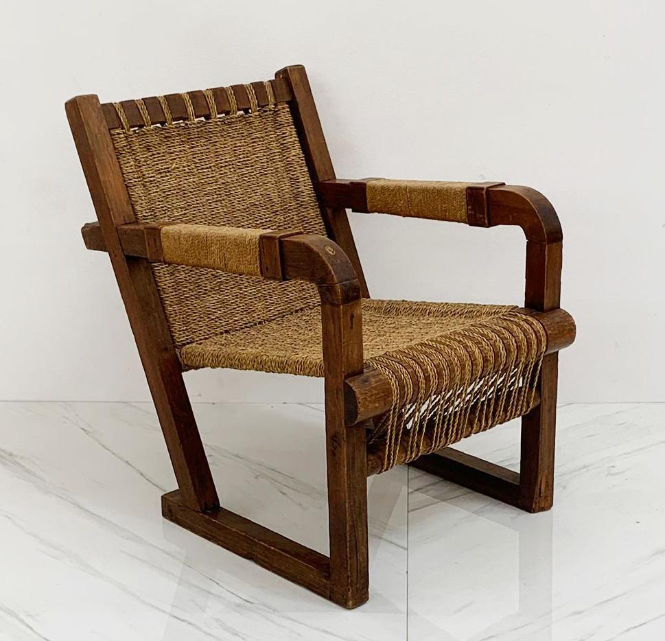 Art Deco Francis Jourdain Lounge Chair, France, 1930's