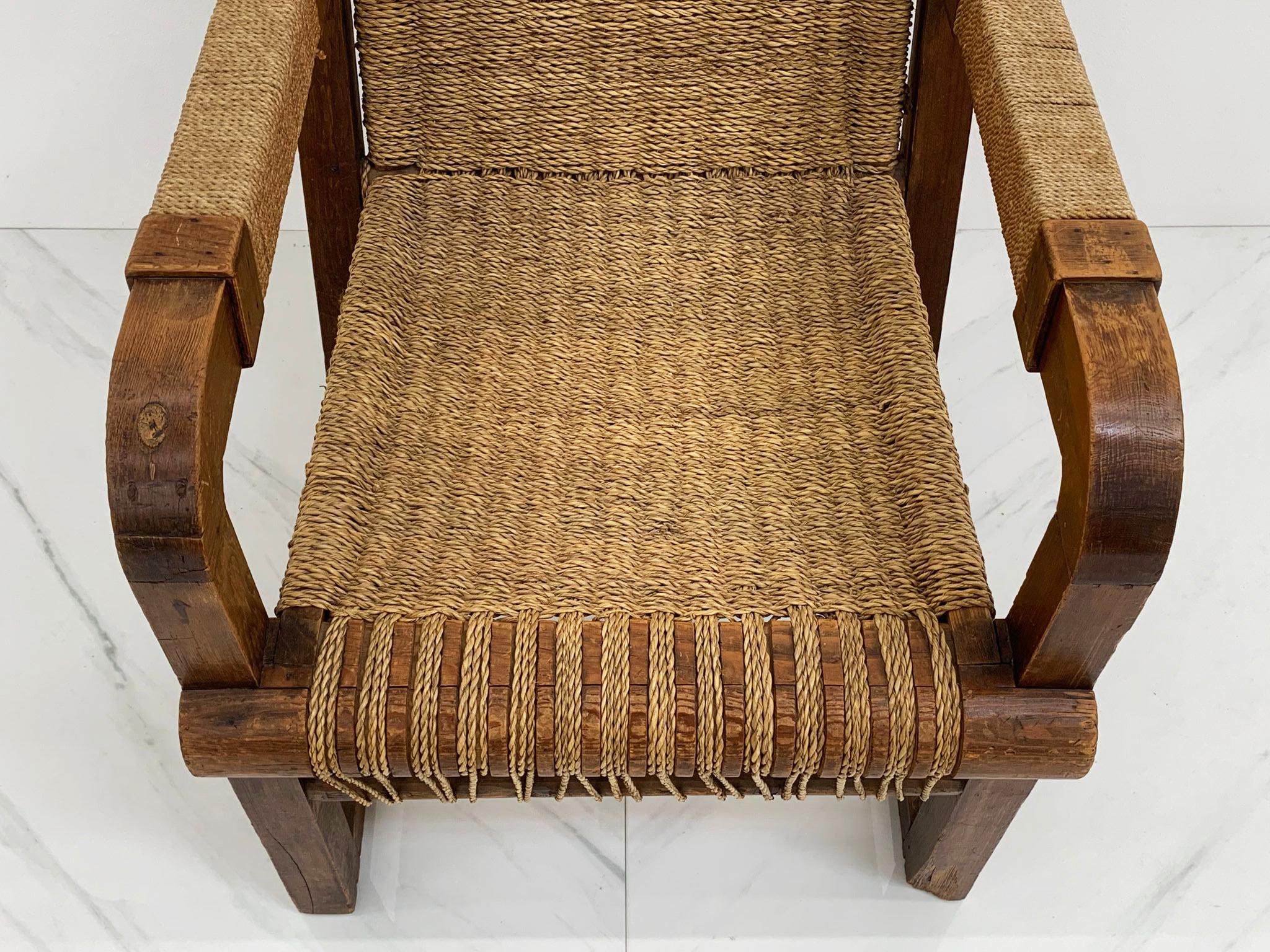 Mid-20th Century Francis Jourdain Lounge Chair, France, 1930's