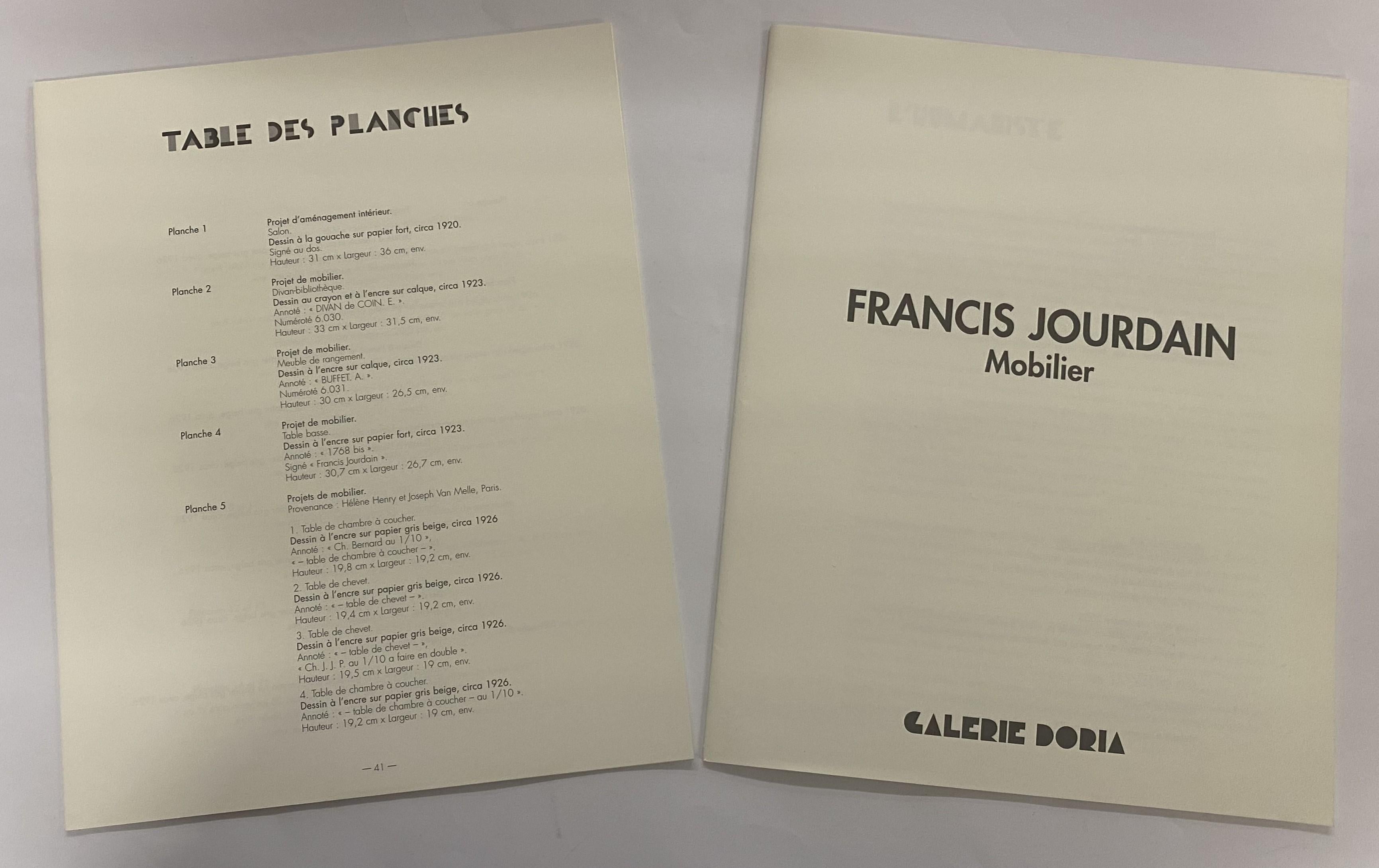This book is the third volume in the portfolio collection, inaugurated with the first two volumes devoted to the work of Pierre Chareau. Volume III is dedicated this time to the work of the interior architect and furniture designer Francis Jourdain