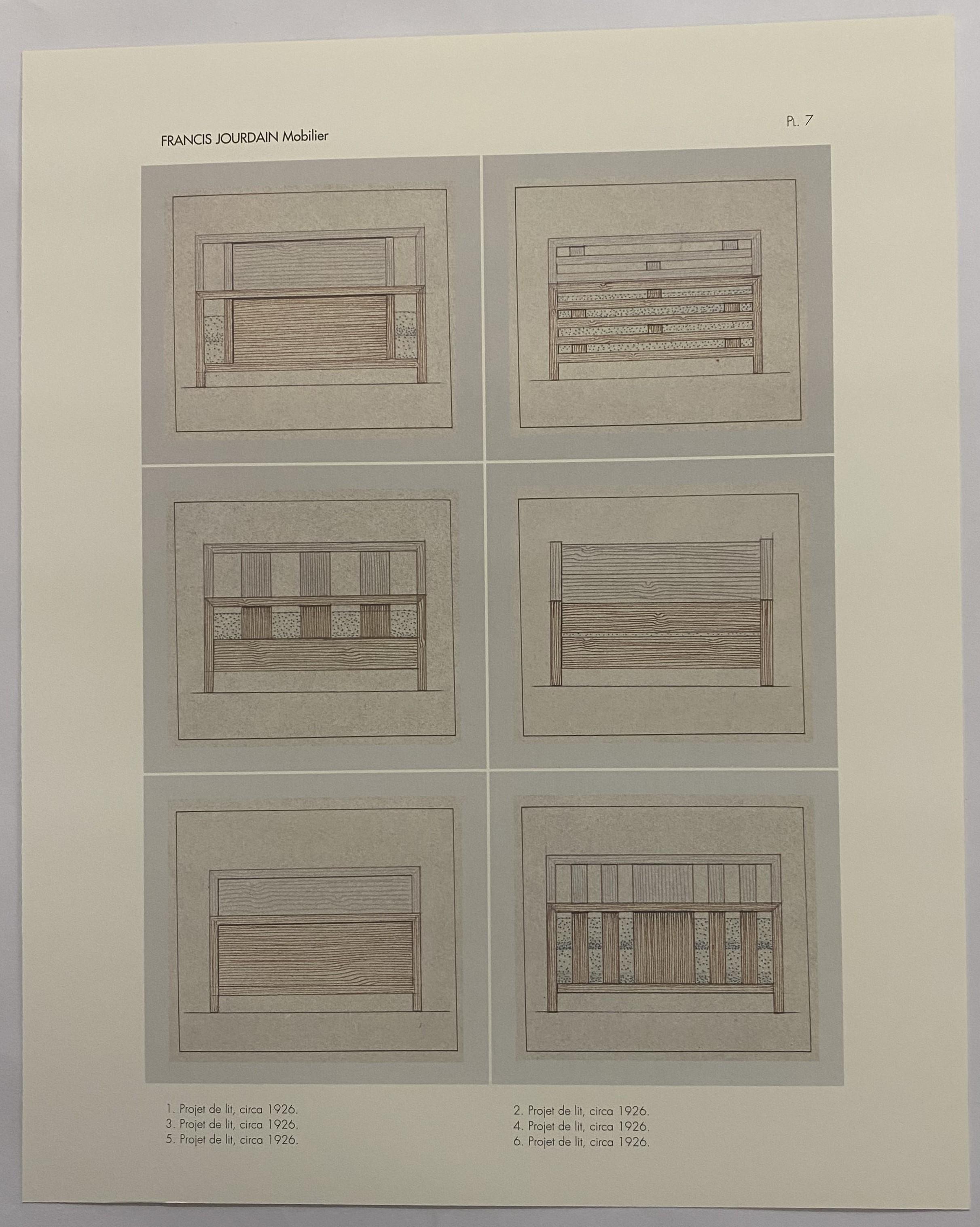 20th Century Francis Jourdain Mobilier (Book) For Sale
