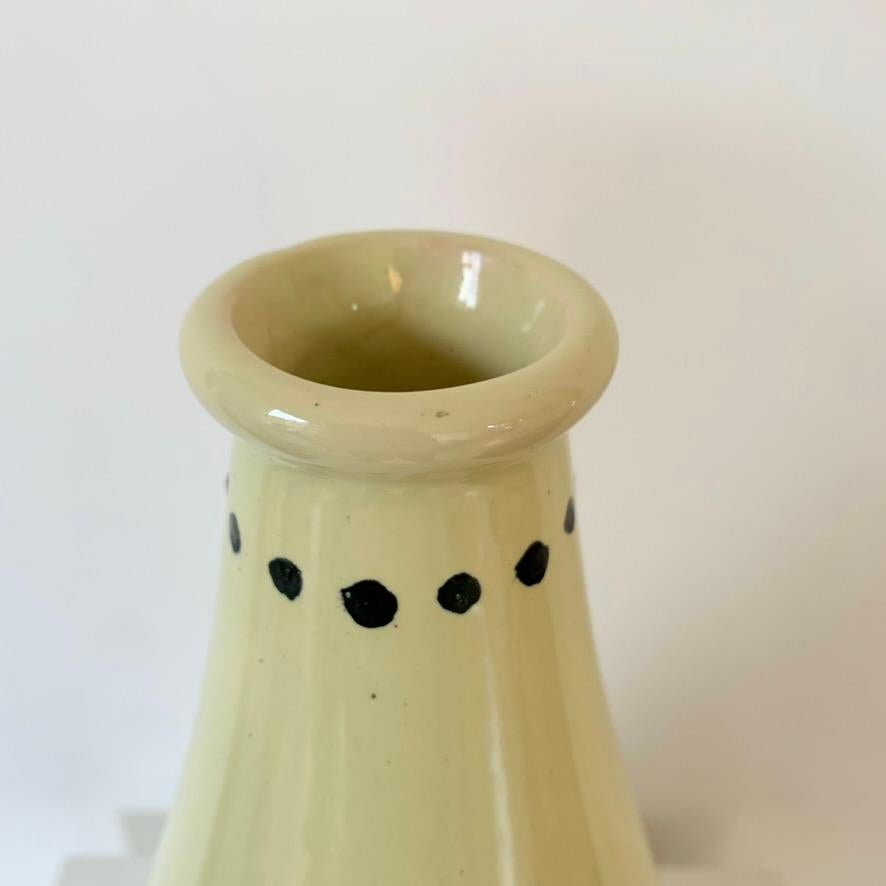 Francis Jourdain Monogrammed Ceramic Vase, circa 1920, France. For Sale 5