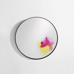 PETITE FRITURE Francis, Large Mirror, Pink Watercolor, Constance Guisset