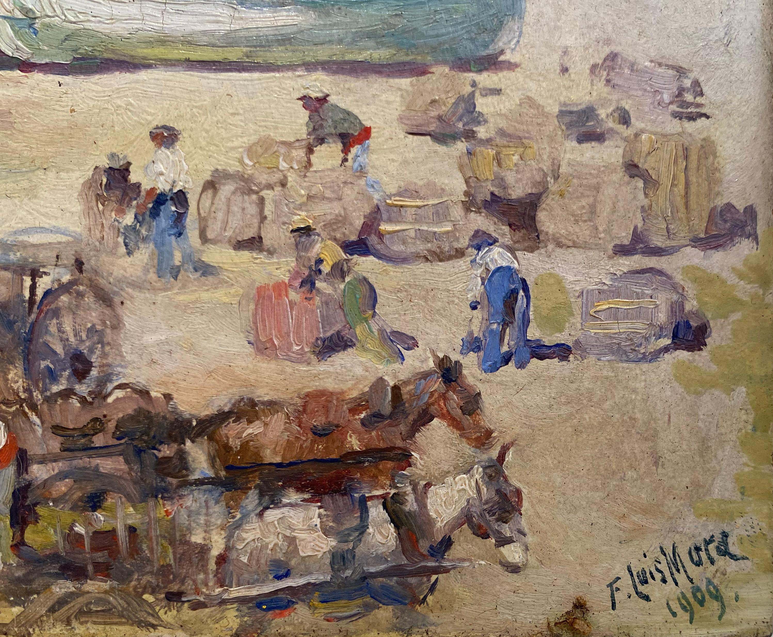 Playa con Llüats, Strand und Boote im Angebot 2