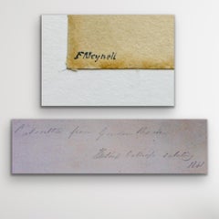 Indien 1841 Kalkutta Aquarell Erste Opiumkriege Empire Listed Künstler signiert