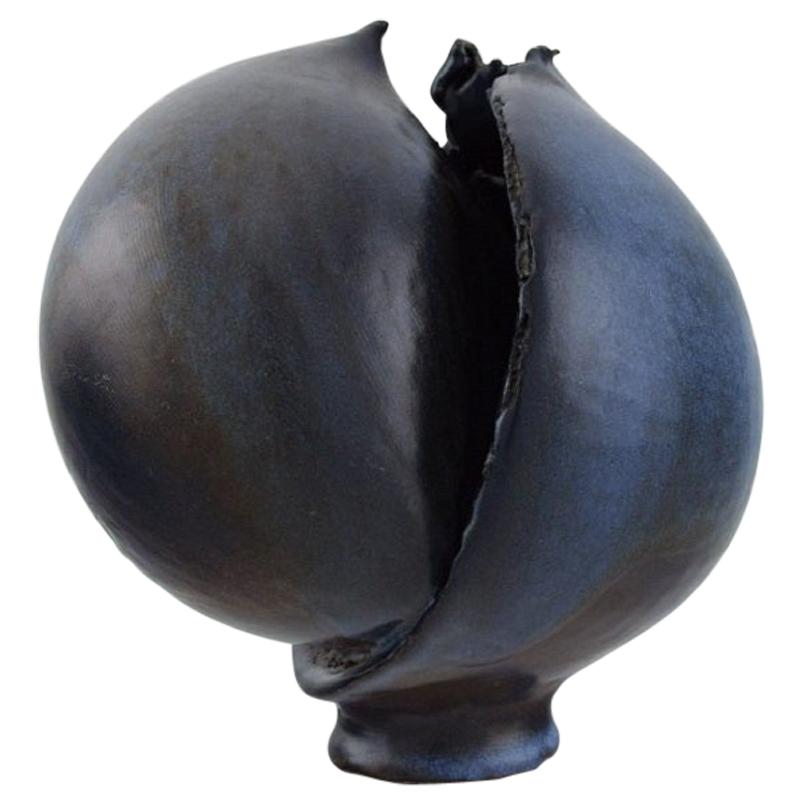 Francis Milici for Atelier Madoura, Organically Shaped Unique Vase