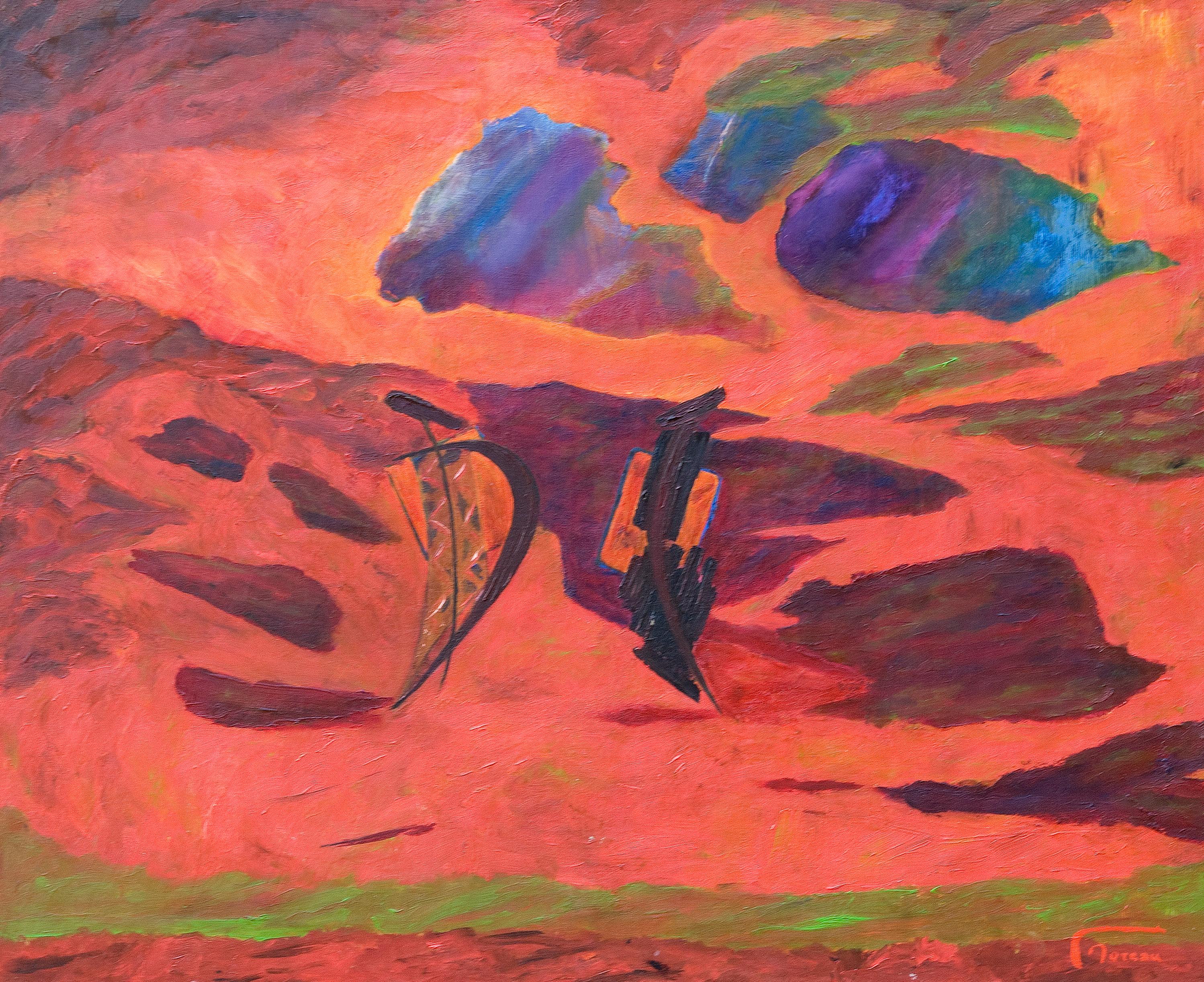 Oil on canvas 

Francis Moreau is a French artist (1940-2021) who lived and worked in Paris, France. Like many others, he wasn't born with a brush from childhood but through hard work and self-sacrifice, he managed to become a recognized artist on