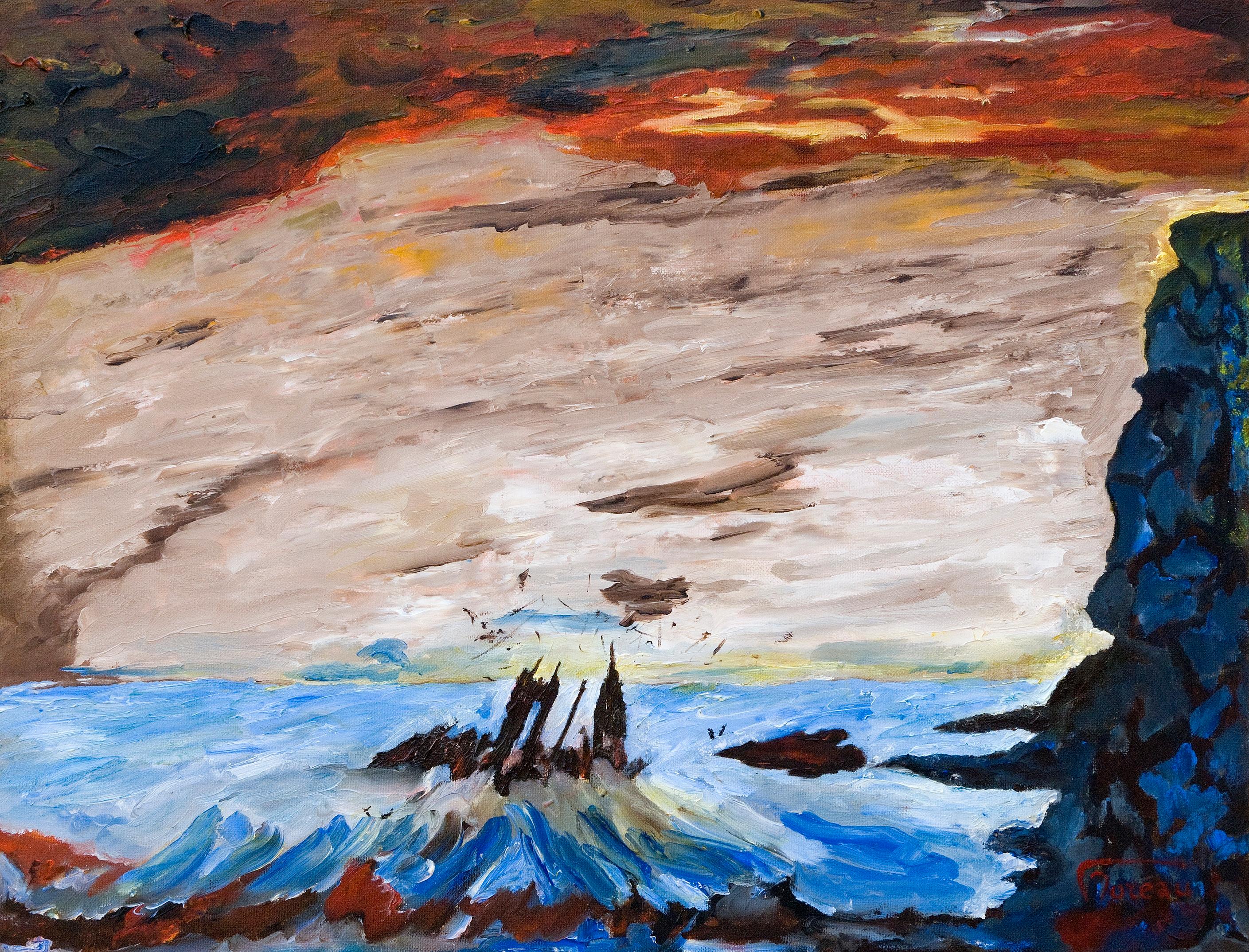 Olio su tela 

Francis Moreau è un artista francese (1940-2021) che ha vissuto e lavorato a Parigi, in Francia. Come molti altri, non è nato con il pennello fin dall'infanzia ma, grazie al duro lavoro e all'abnegazione, è riuscito a diventare un