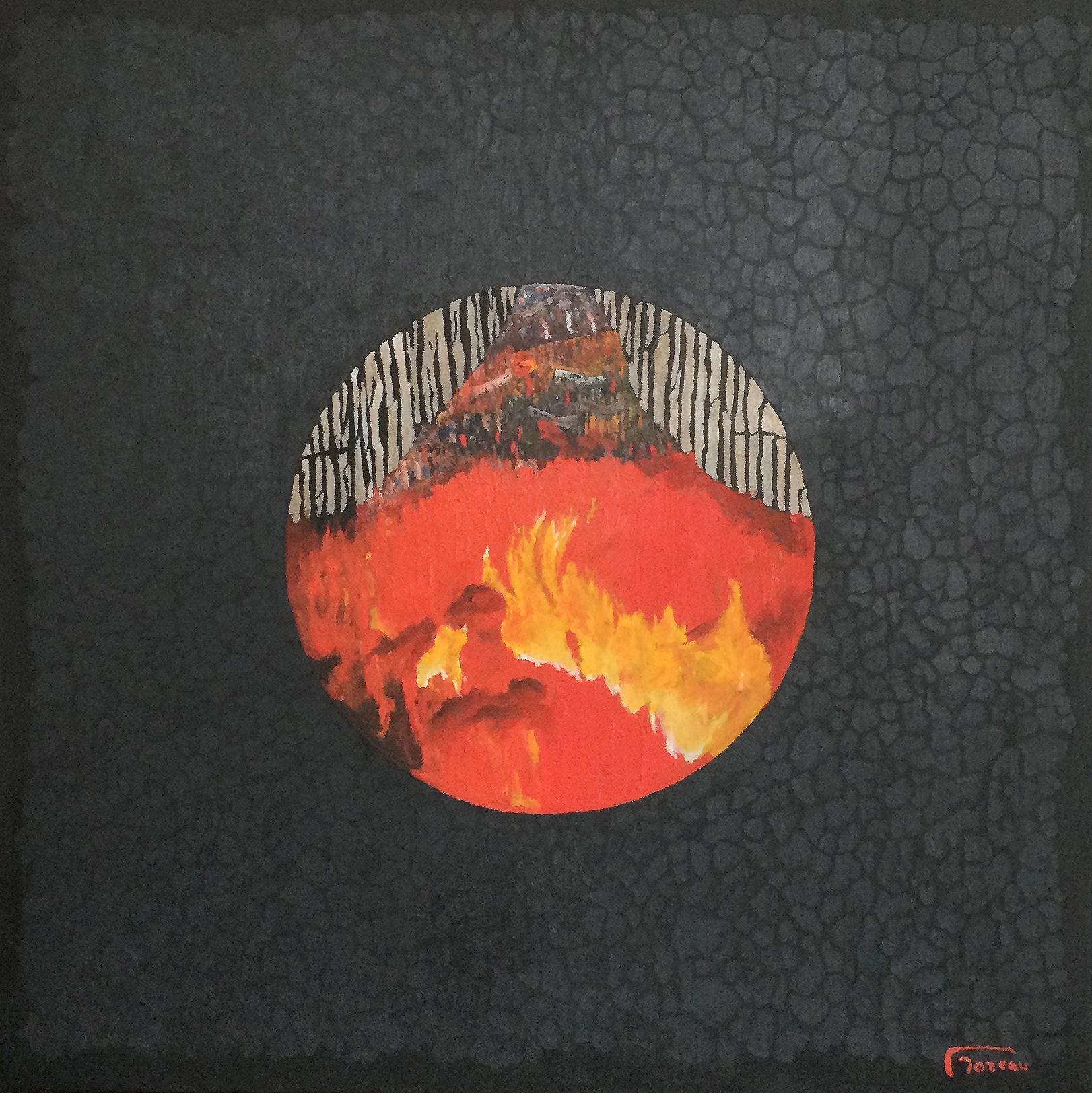 French Contemporary Art by Francis Moreau - Marche au Feu