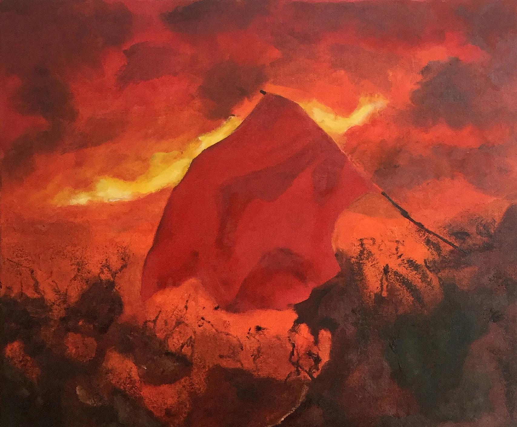 Arte contemporanea francese di Francis Moreau - Orage in vendita 1