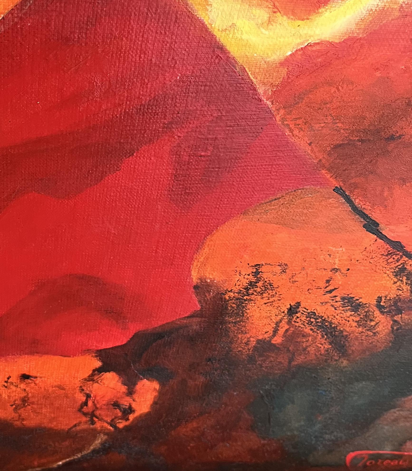 Arte contemporanea francese di Francis Moreau - Orage in vendita 3
