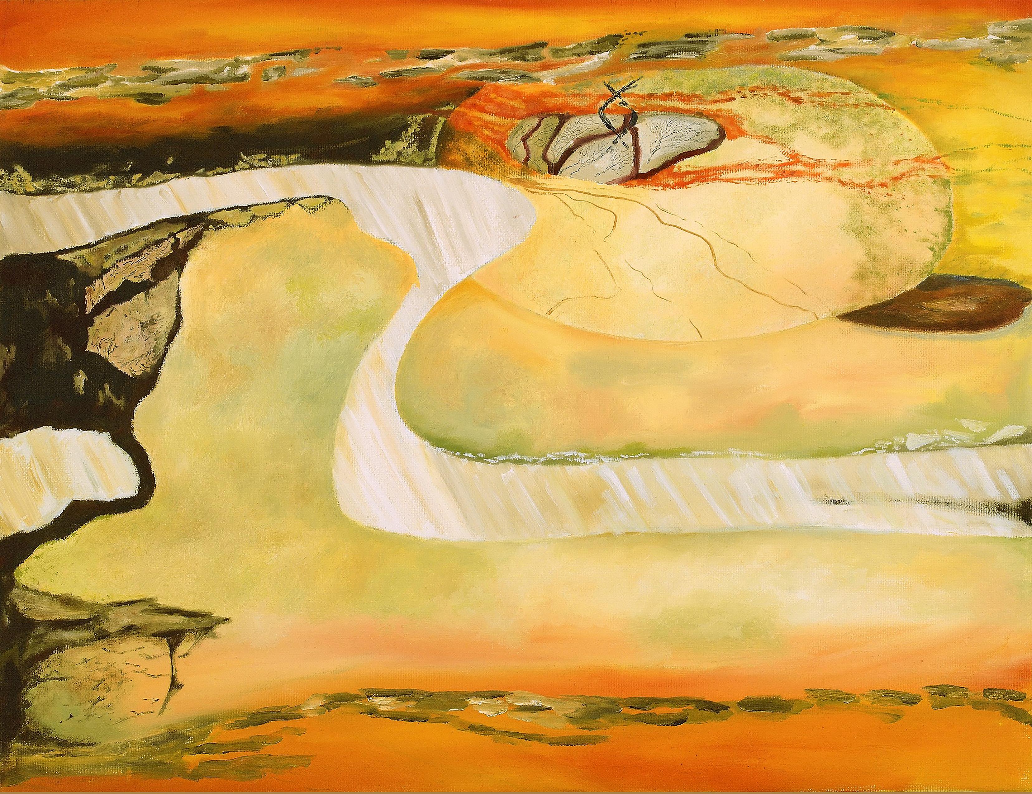French Contemporary Art by Francis Moreau - Remerciement au Ruisseau