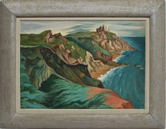 Modernist View of Block Island by Francis Colburn