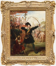 Francis Philip Stephanoff (1790-1860) - Early 19th Century Oil, Young Henry VIII