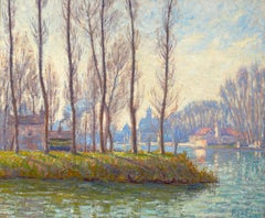 Moret-sur-Long, en hiver by Francis Picabia