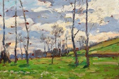 Paysage Nature - Peinture à l'huile de paysage post-impressionniste de Francis Picabia