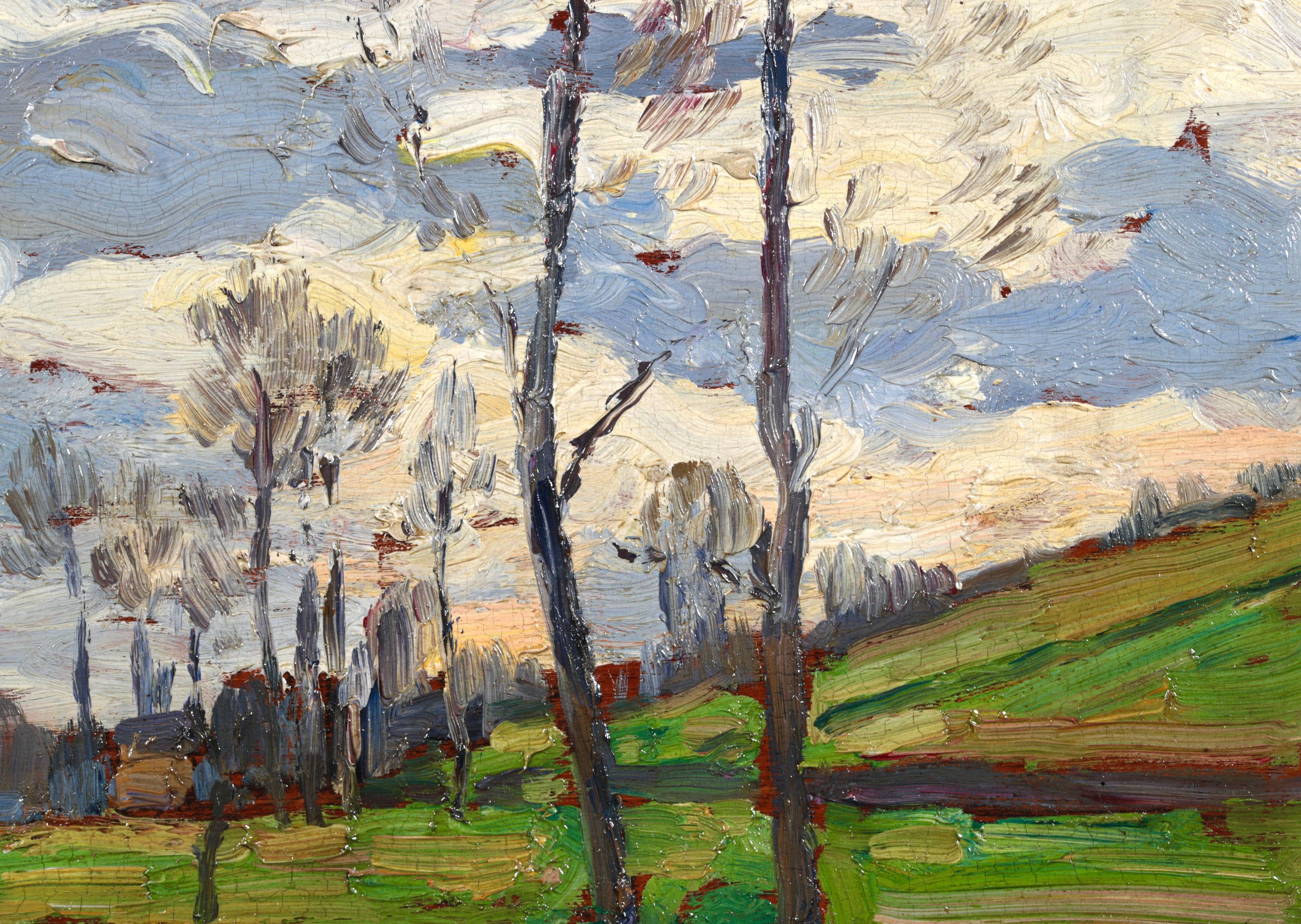 Paysage Nature - Paisaje postimpresionista al óleo de Francis Picabia 3