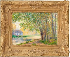 The Effect of Sun on the Banks of the Loing by Francis Picabia
