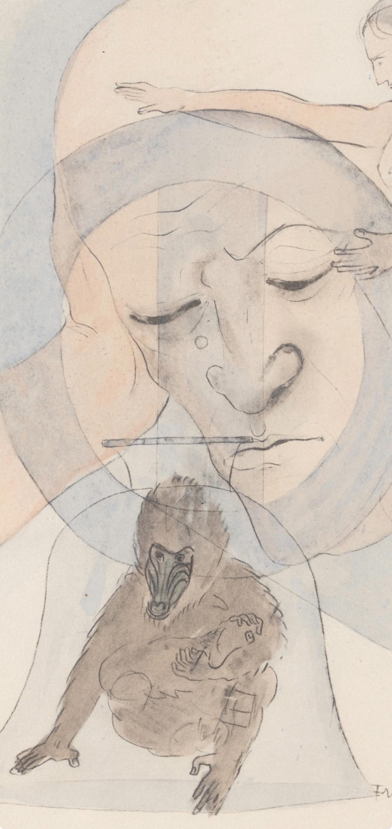Composition, Le Peseur d'âmes (The Weigher of Souls), Francis Picabia For Sale 1