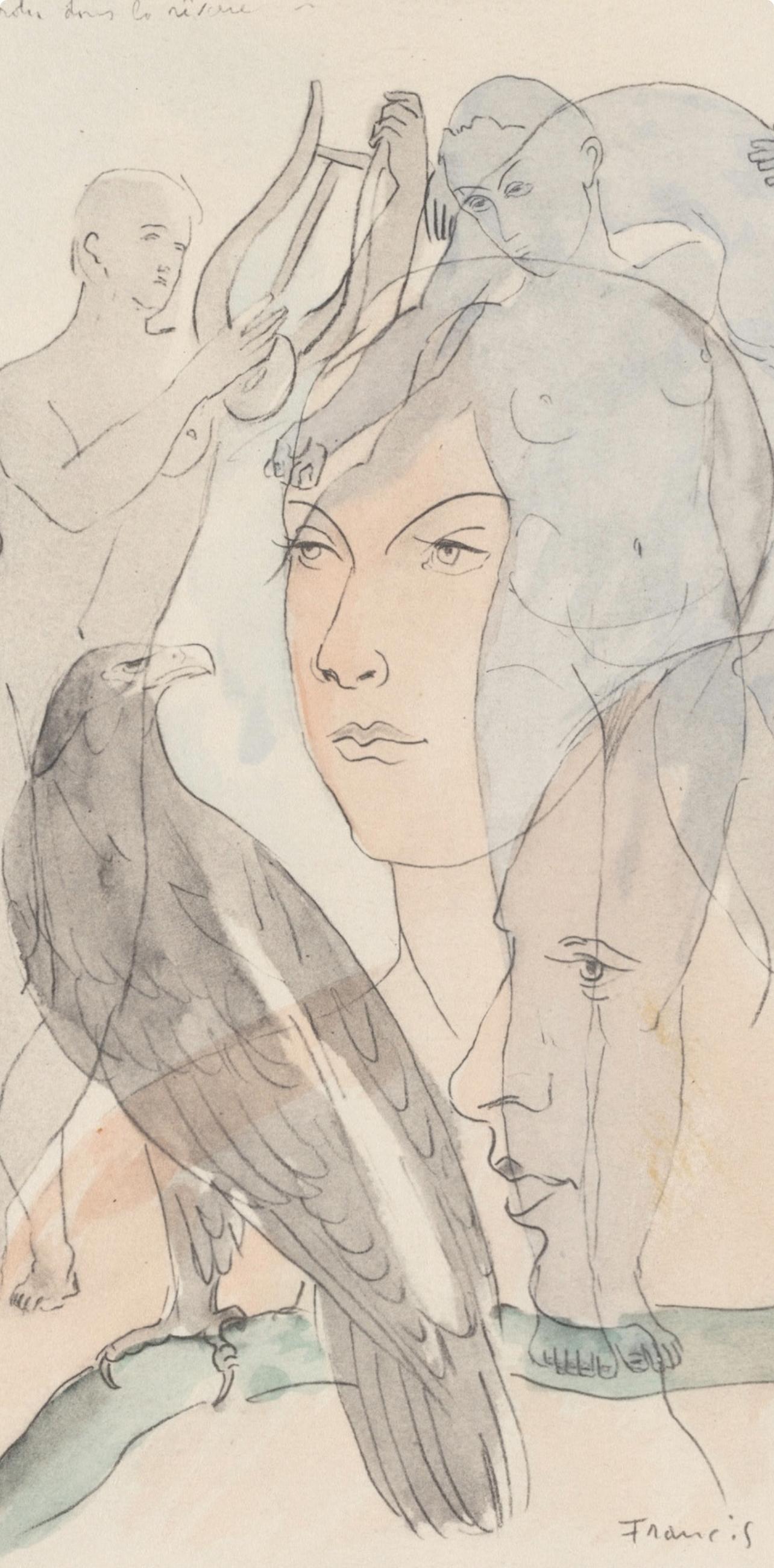 Composición, Le Peseur d'âmes (El Pesador de Almas), Francis Picabia en venta 1