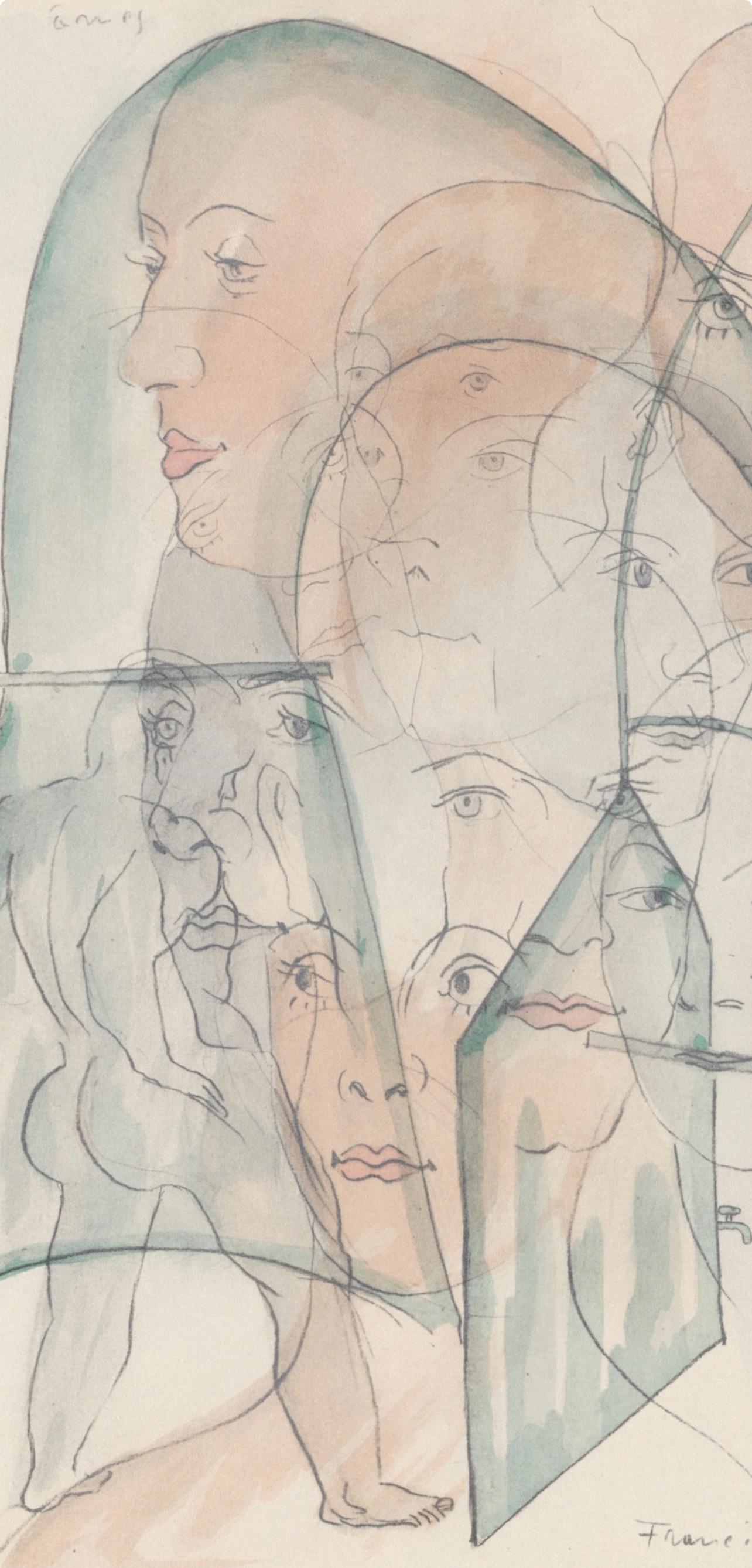 Komposition, Le Peseur d'âmes (Der Seelenwäger), Francis Picabia im Angebot 1