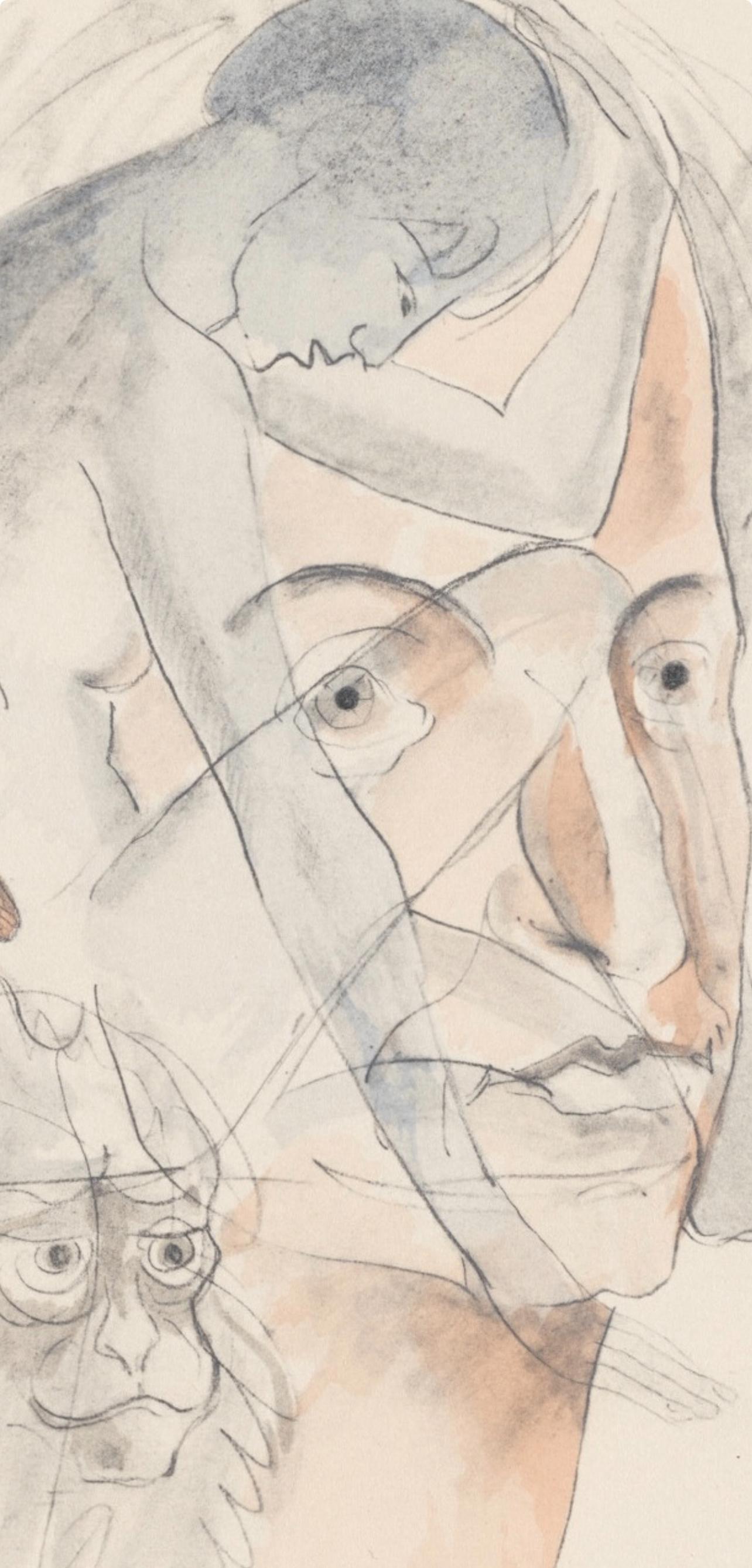 Composición, Le Peseur d'âmes (El Pesador de Almas), Francis Picabia en venta 2