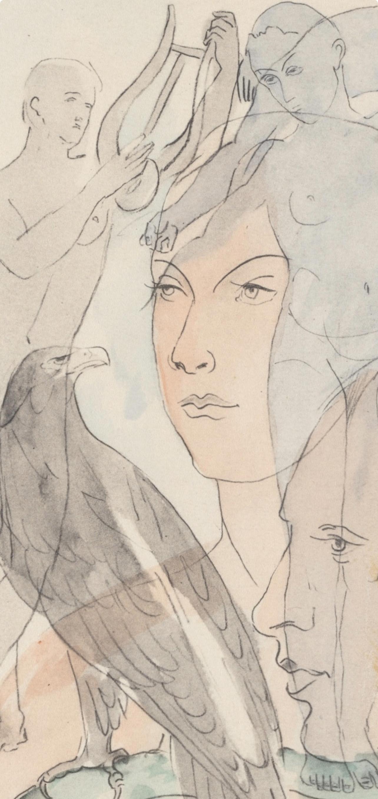 Composición, Le Peseur d'âmes (El Pesador de Almas), Francis Picabia en venta 2