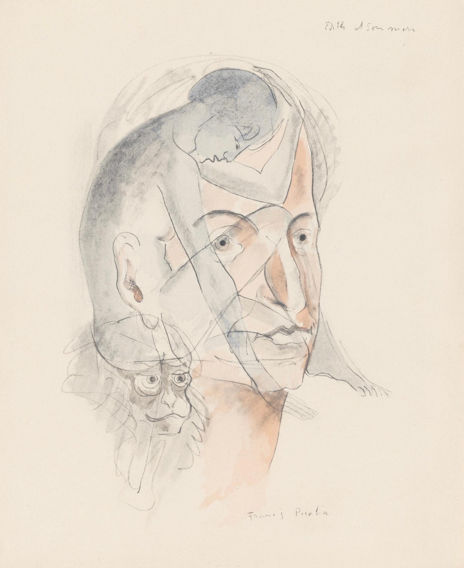 Composición, Le Peseur d'âmes (El Pesador de Almas), Francis Picabia en venta 3