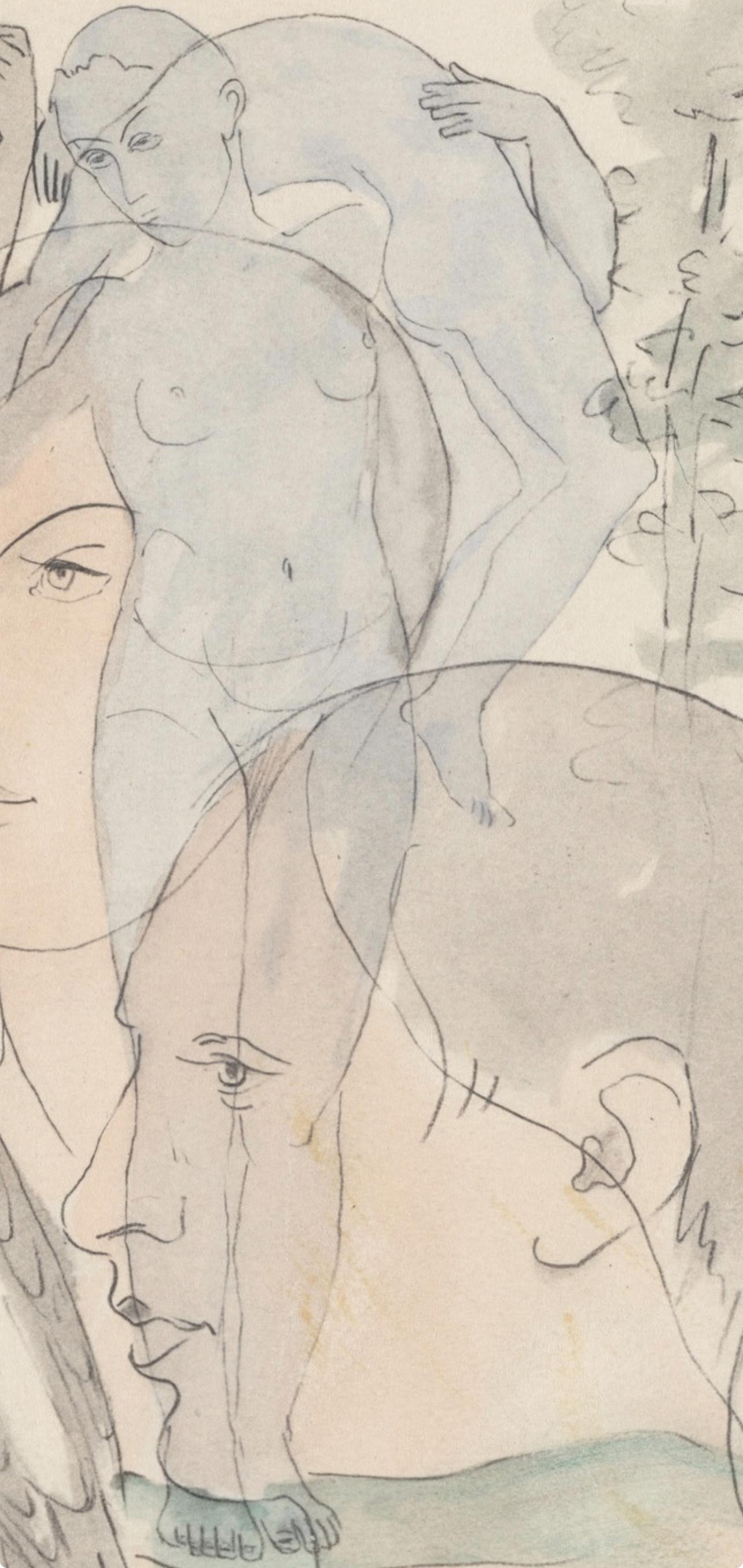 Composición, Le Peseur d'âmes (El Pesador de Almas), Francis Picabia en venta 3