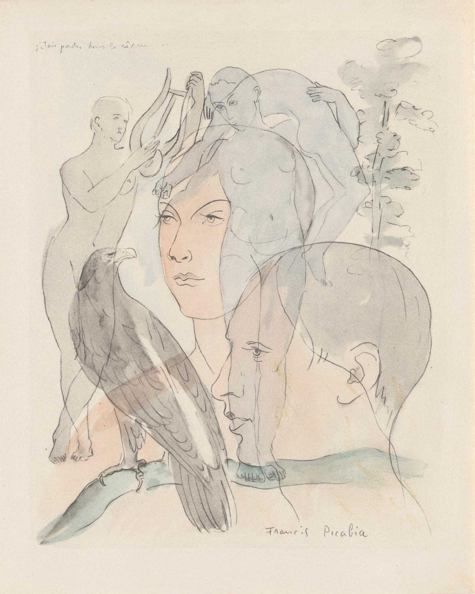 Composición, Le Peseur d'âmes (El Pesador de Almas), Francis Picabia en venta 4