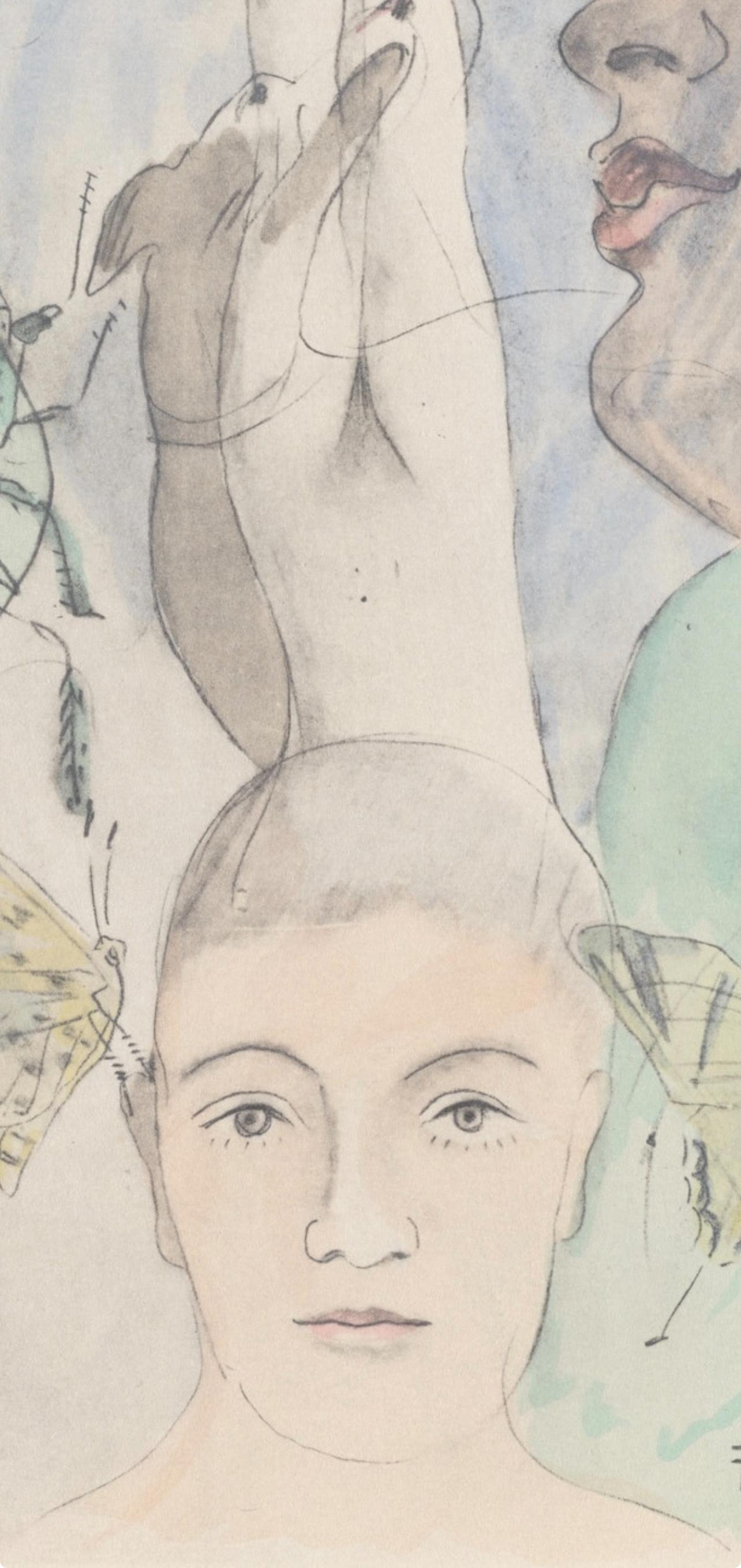 Komposition, Le Peseur d'âmes (Der Seelenwäger), Francis Picabia im Angebot 5