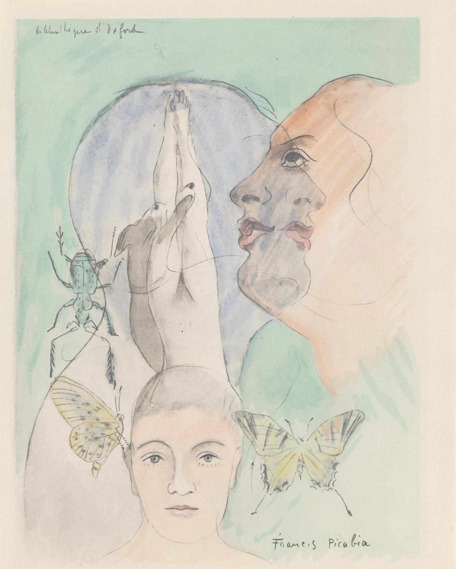 Komposition, Le Peseur d'âmes (Der Seelenwäger), Francis Picabia im Angebot 7