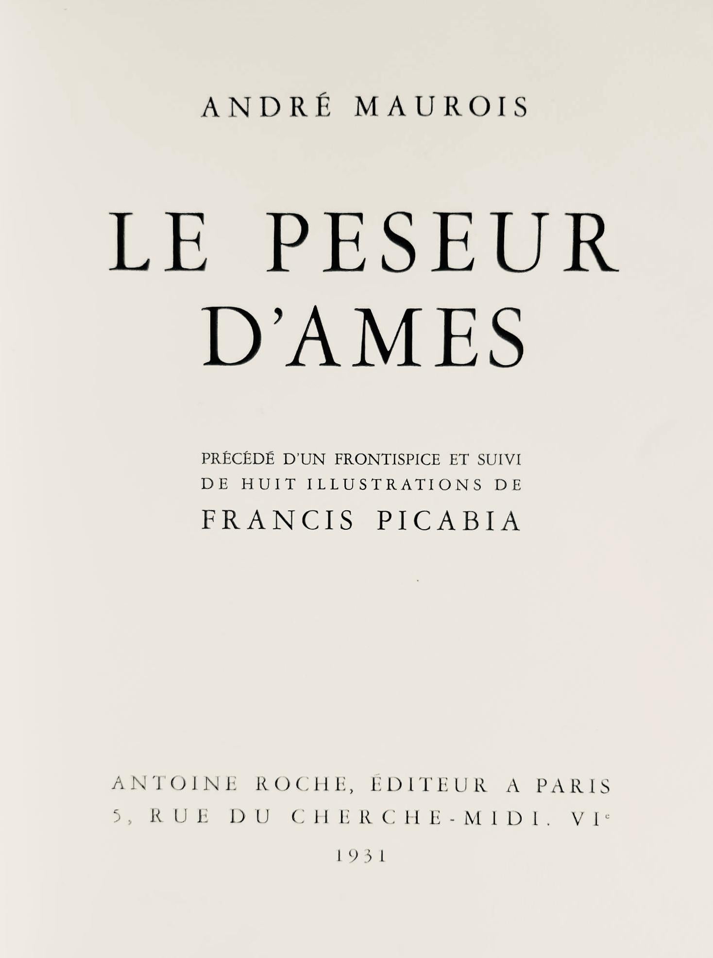 Composición, Le Peseur d'âmes (El Pesador de Almas), Francis Picabia en venta 7