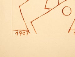 Machine Cubiste, Abstract Drypoint by Francis Picabia