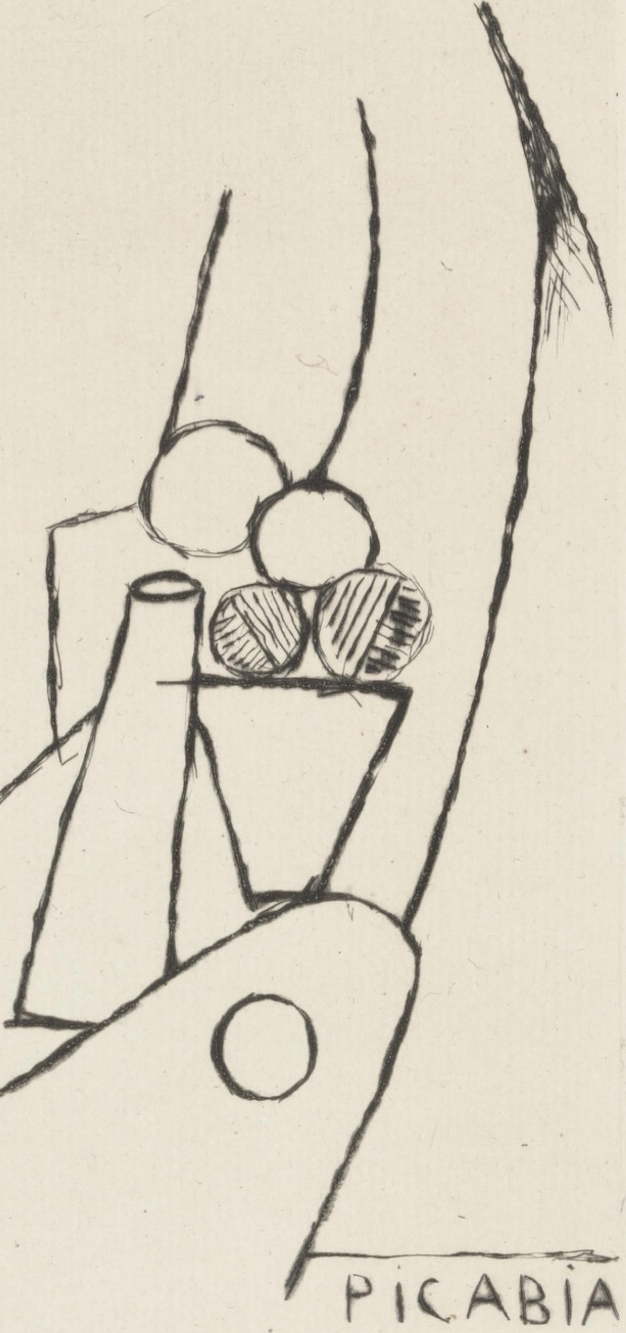 Picabia, Composition du cubisme (après) - Print de Francis Picabia