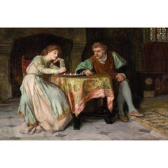 Francis Sydney Muschamp RBA, Una partita a scacchi