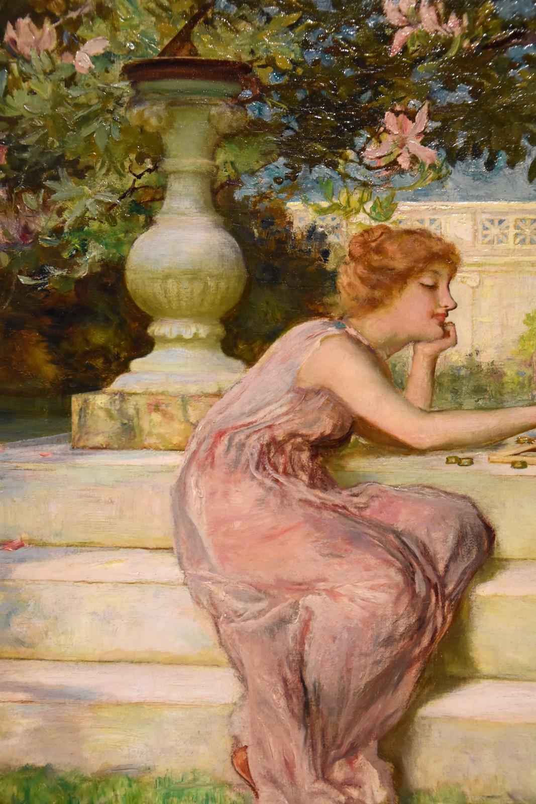 Pintura al óleo de Francis Sydney Muschamp 